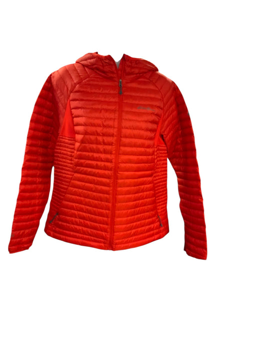 Eddie Bauer Women's Coat Orange Down L