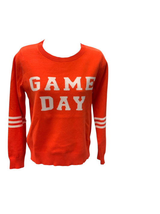 NEW Why Dress Women's Sweater Orange S