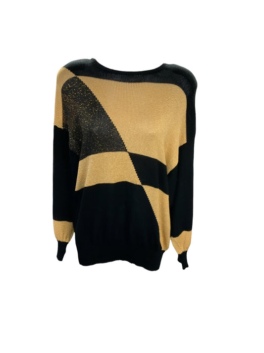 Ollifant Women's Sweater Black/Gold  L
