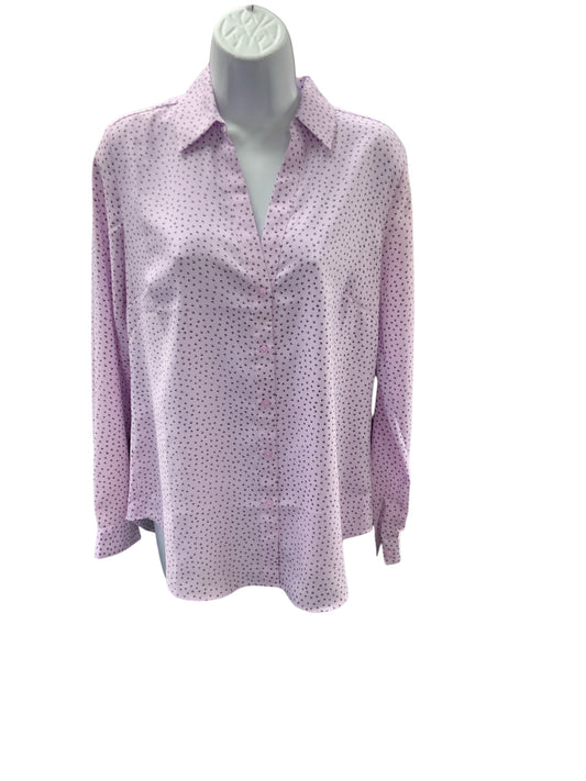NWT Ann Taylor Women's Blouse Lilac S