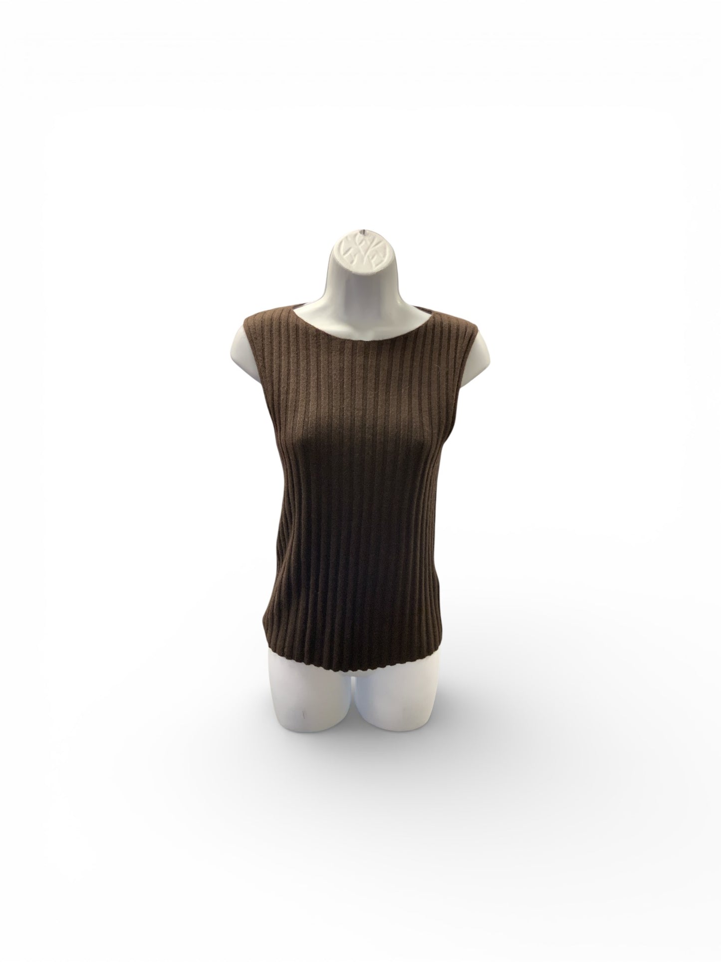 J Crew Women's 2pc Cashmere Twin Set Brown XS/S