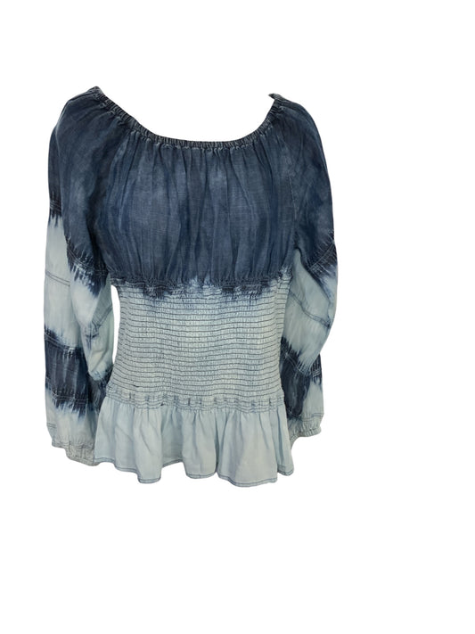 APNY Women's Blouse Chambray M