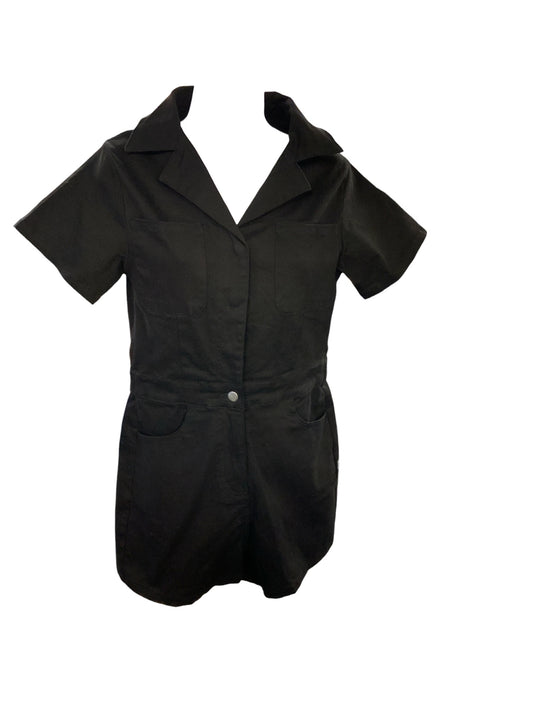 Buddy Love Women's Romper Black Crystal S