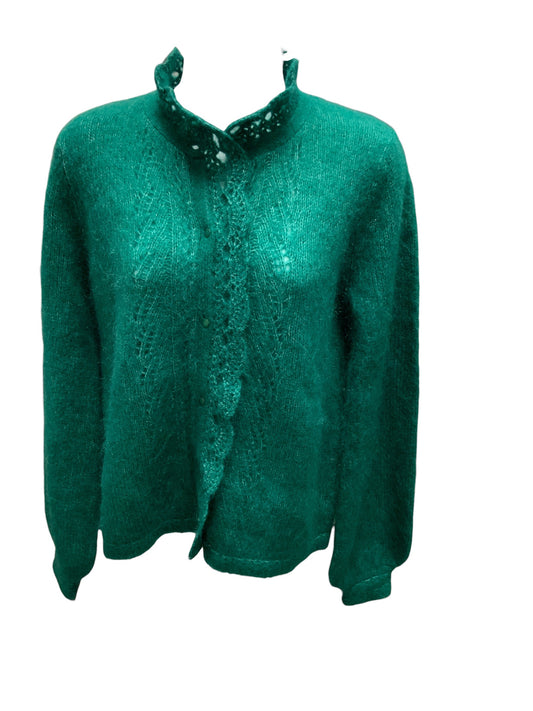 Sezane Women's Cardigan Emerald S