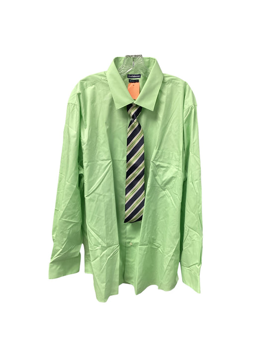 NEW Croft & Barrow Men's Shirt Lime XXL