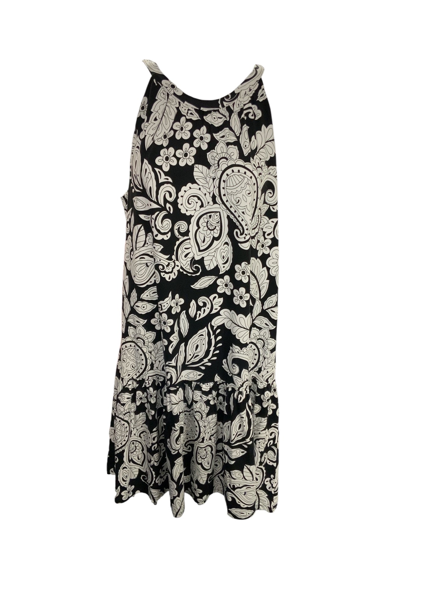 NWT Loft Women's Dress Black White M