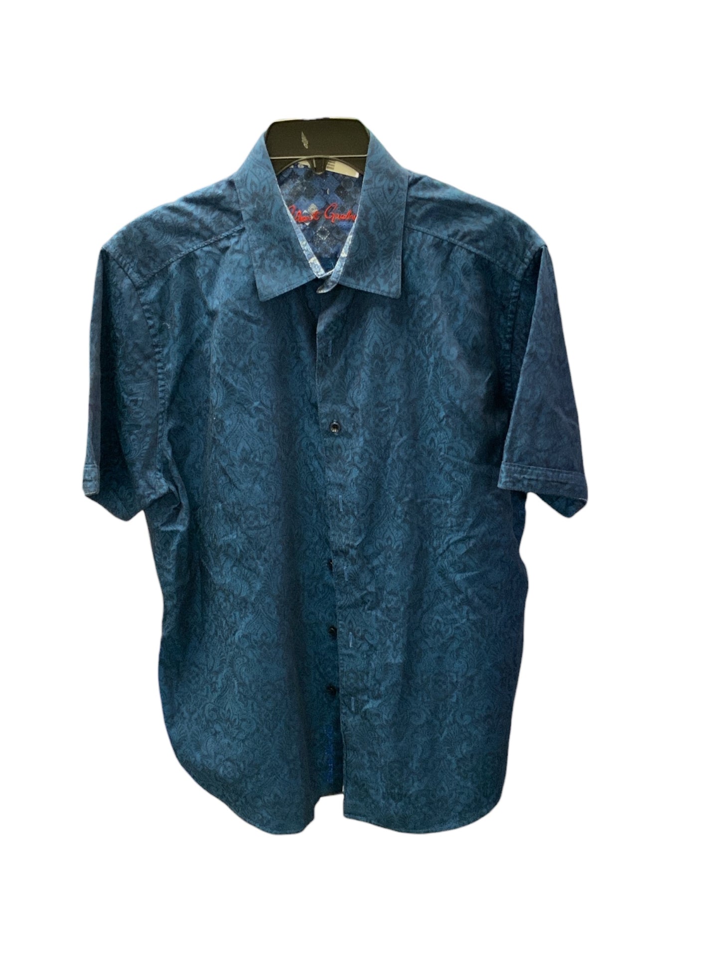 Robert Graham Men's Shirt Marine L