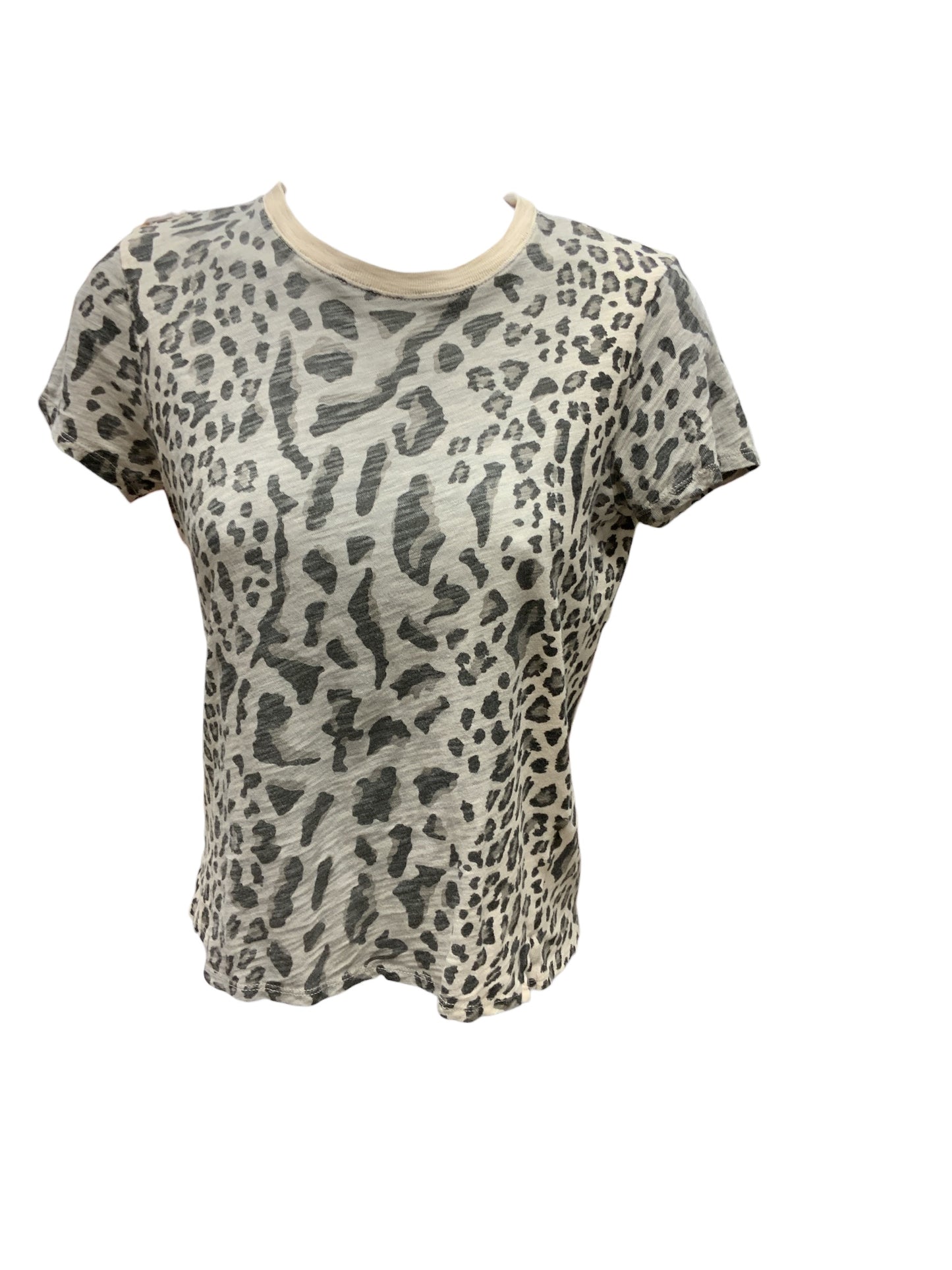 ATM Women's Tee Gray Cheetah XS