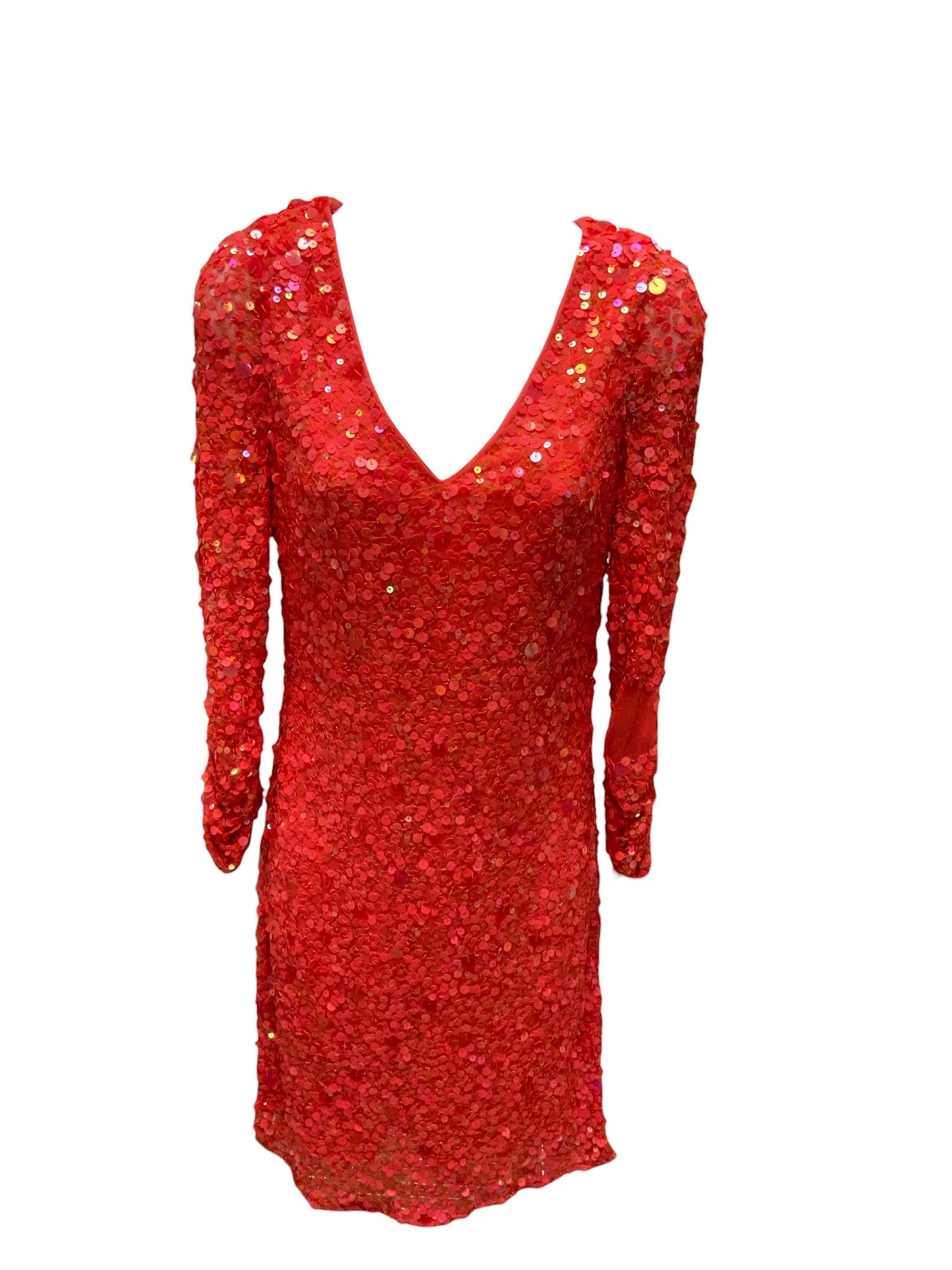 Aidan Mattox Women's Cocktail Dress Red 0