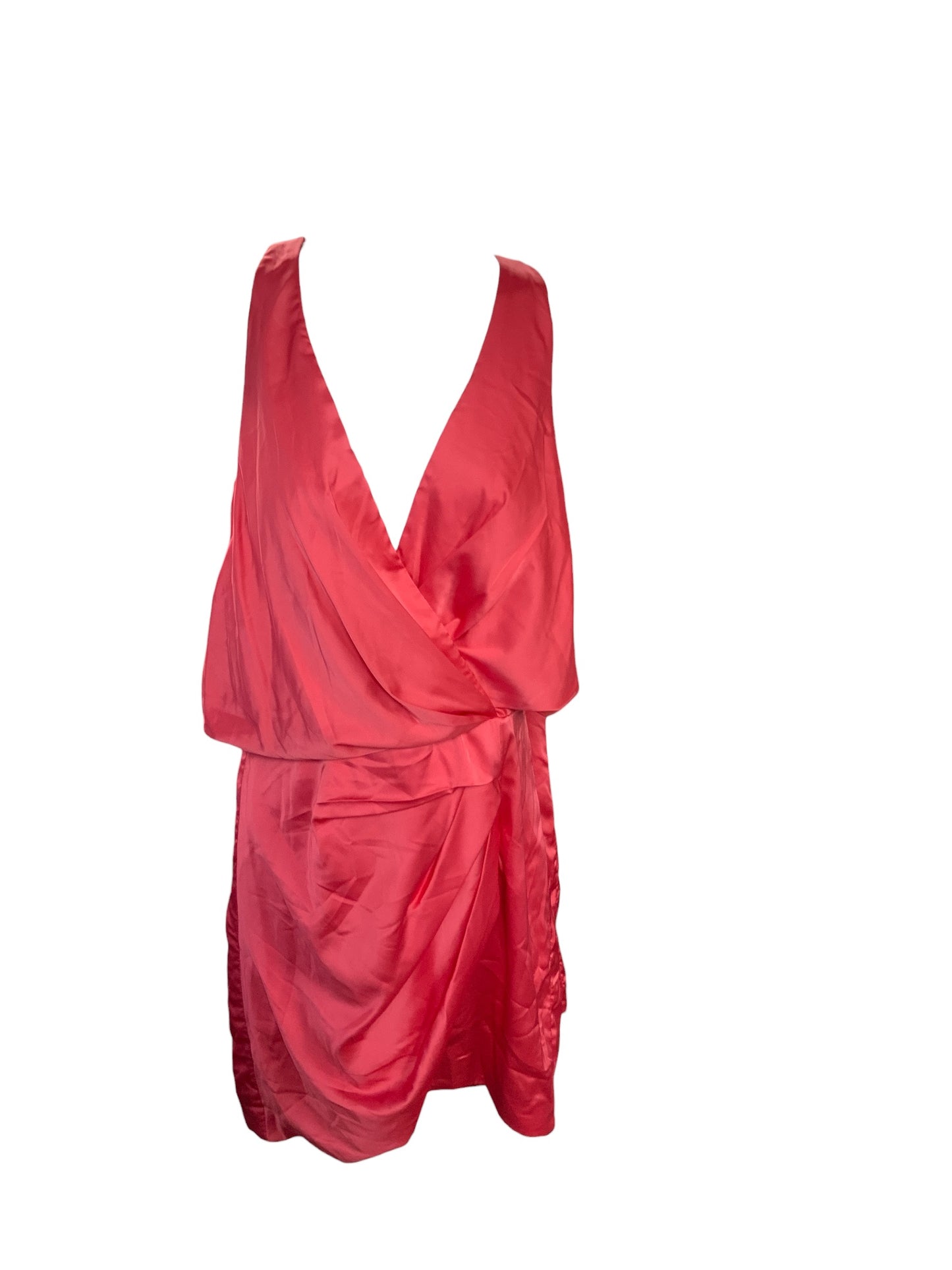 NWT Do+Be Women's Dress Coral Halter L