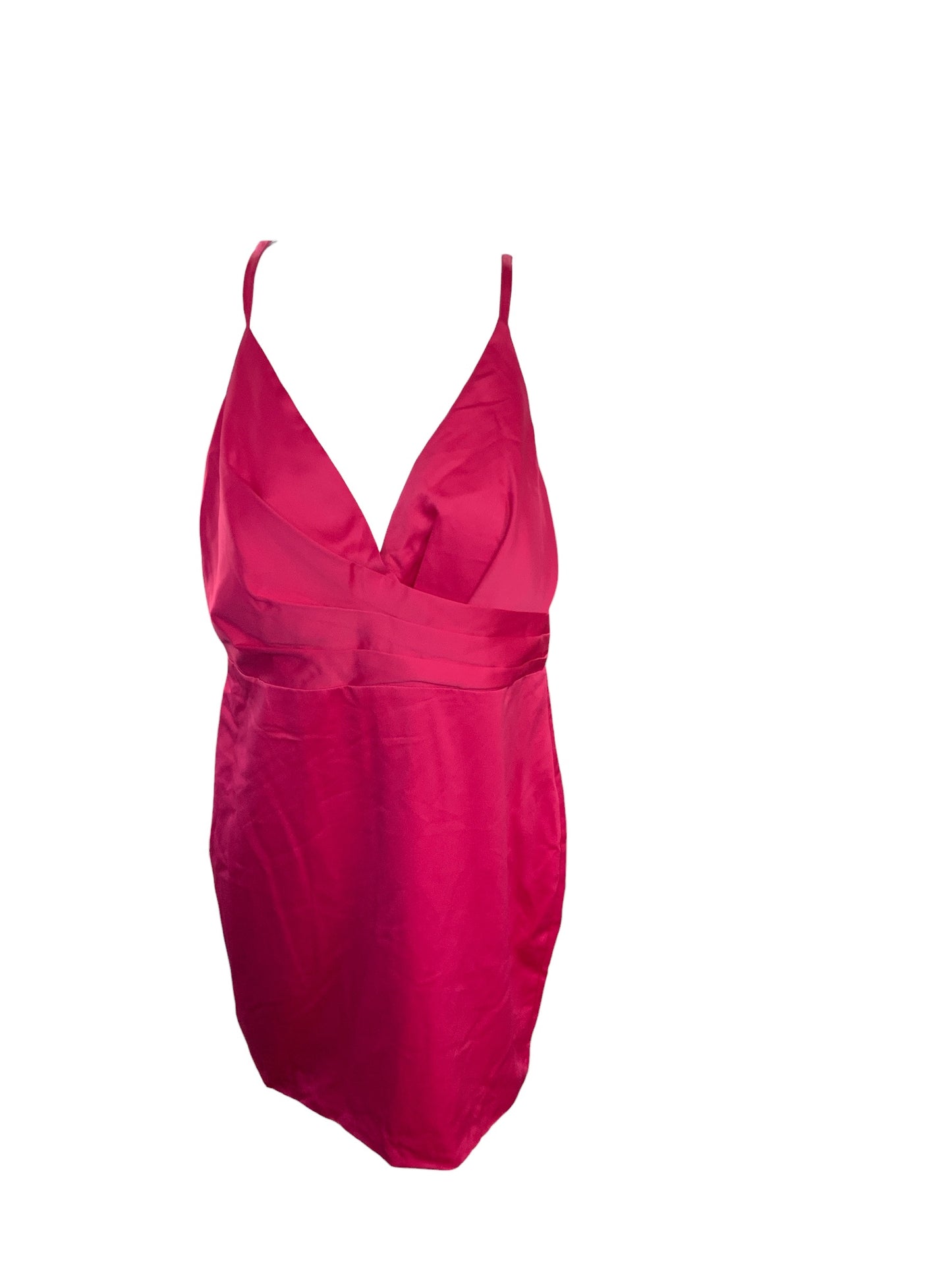 NWT Do+Be Women's Dress Fucshia L