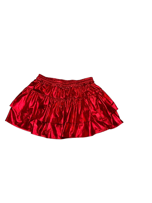 NWT Timing Women's Skort Red Foil L