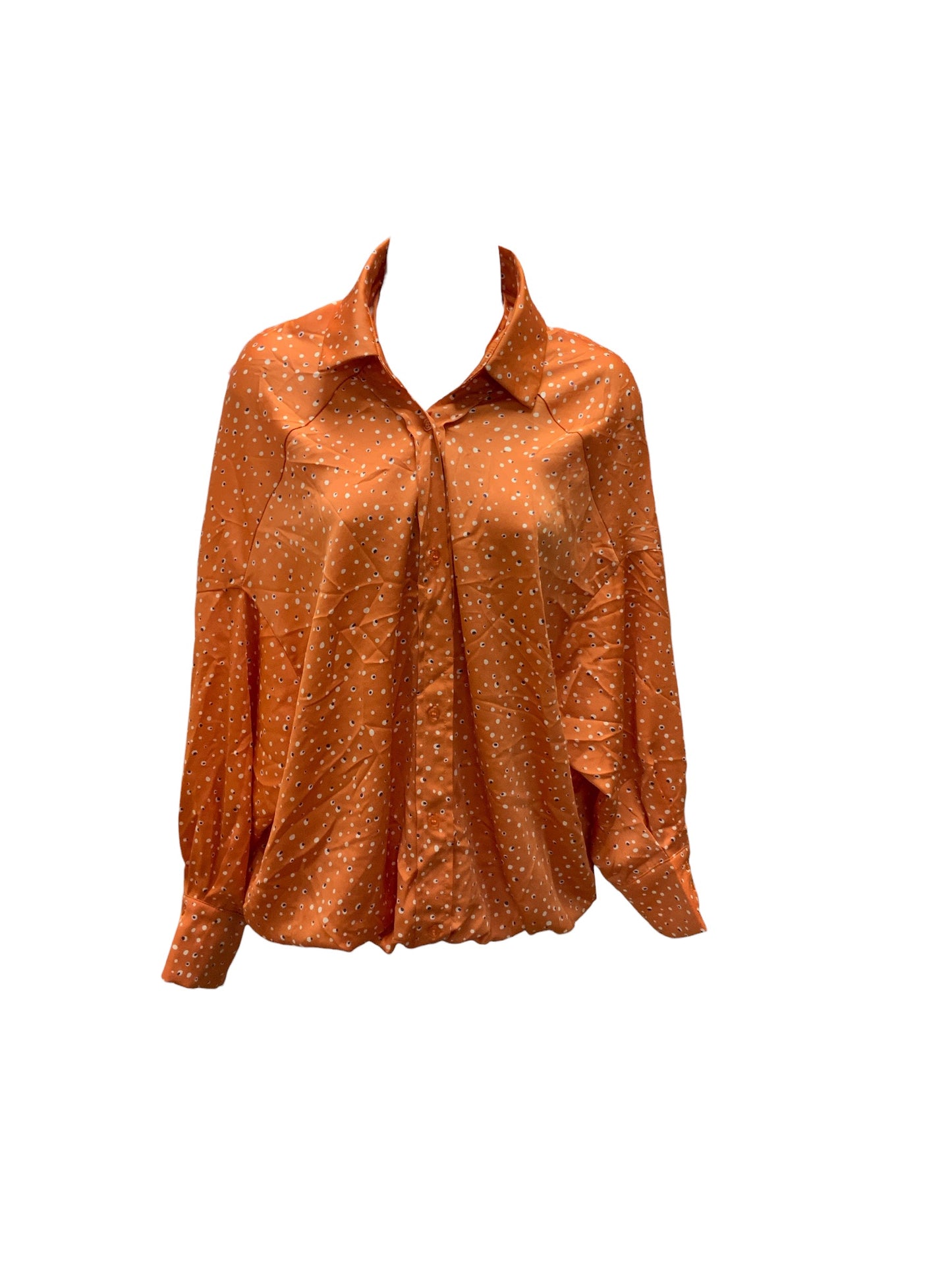 NWT Fate Women's Blouse Orange M