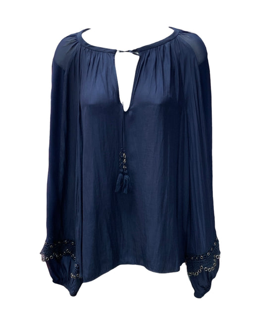 Ramy Brook Women's Blouse Navy M