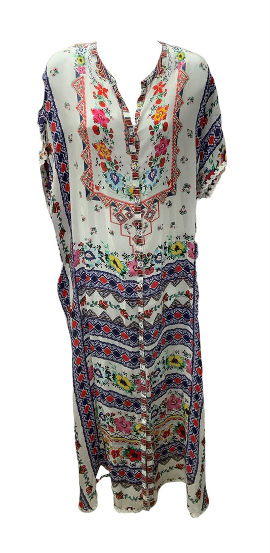 Johnny Was Women's Caftan/Dress Navy Multi M