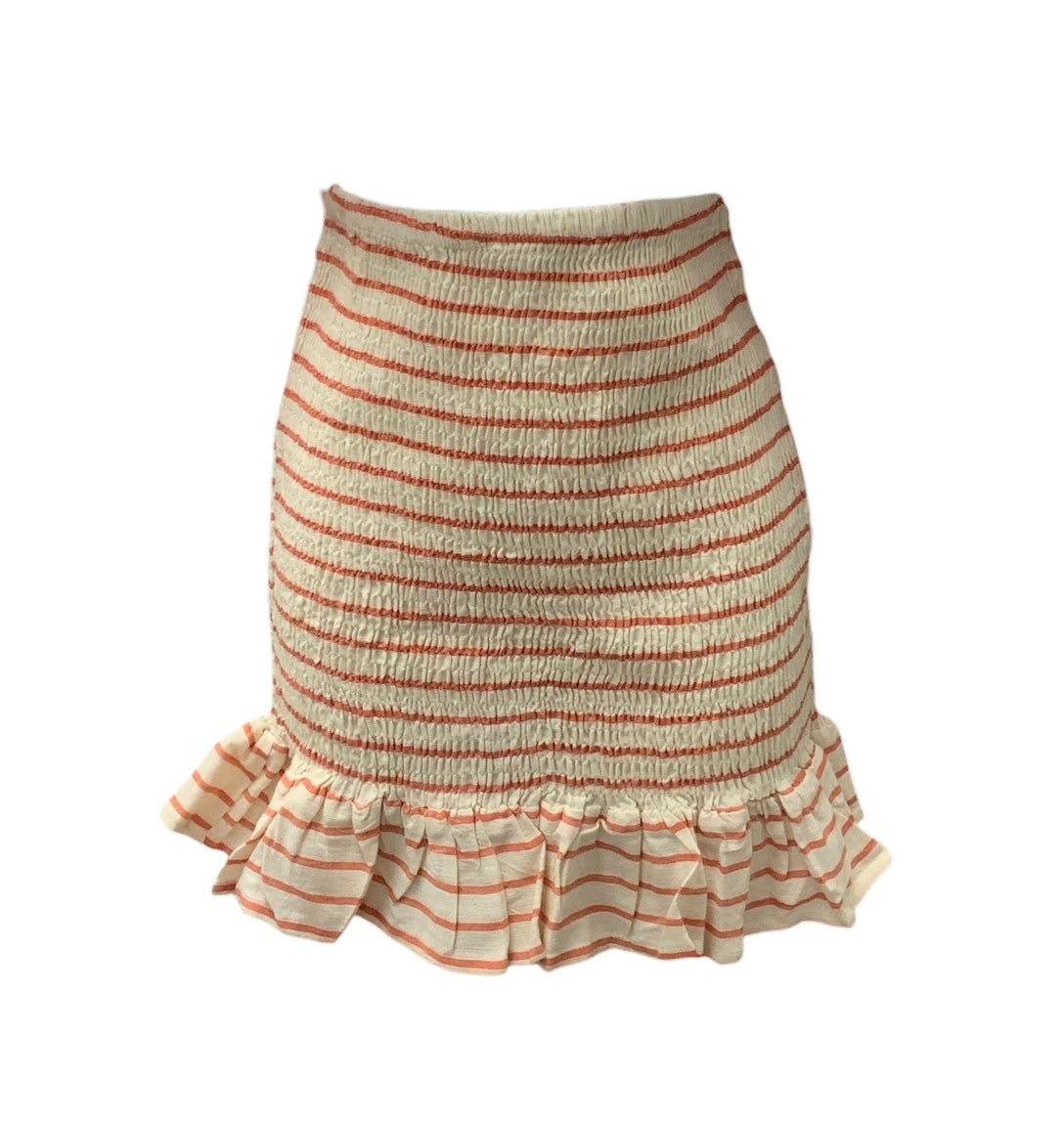 NWT Compania Fantastica Women's Skirt Orange S