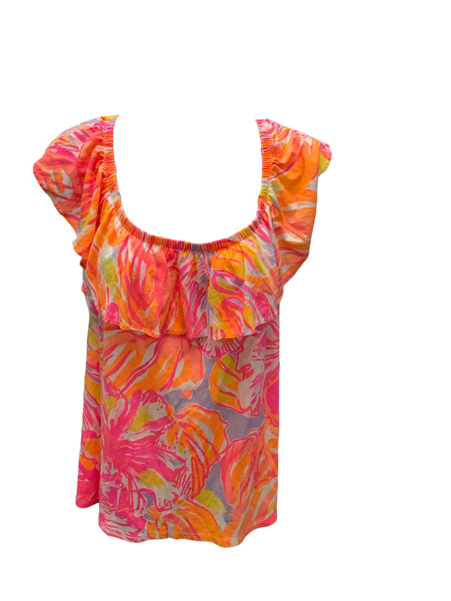 Lilly Pulitzer Women's Top Orange S