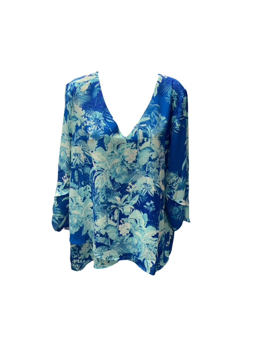 Beautiful Lawrence Zarion Women's Tunic Royal L