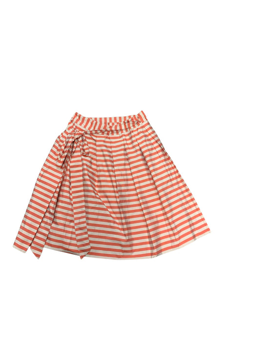 Ann Mashburn Women's Skirt Orange Cream L