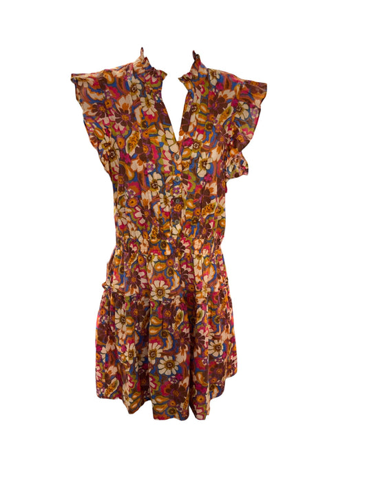 Olivaceous Women's Dress Brown Multi M