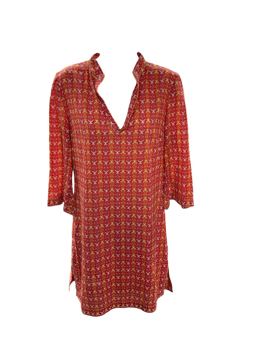 Tory Burch Women's Dress Orange 4=S