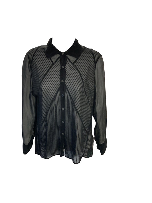 Robert Rodriguez Women's Silk Blouse Black S