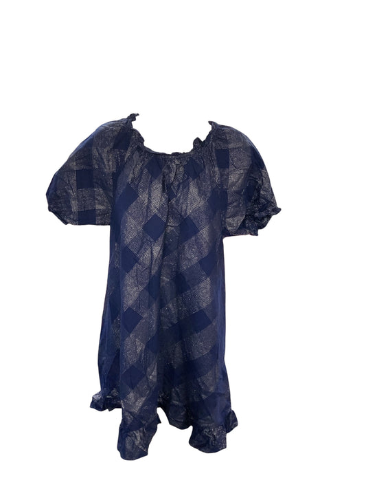 Hill House Women's Dress Navy L Silver
