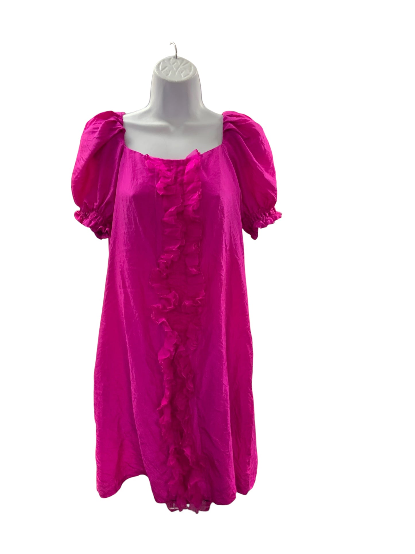 Armani Exchange Women's Silk Dress Fucshia 6=S