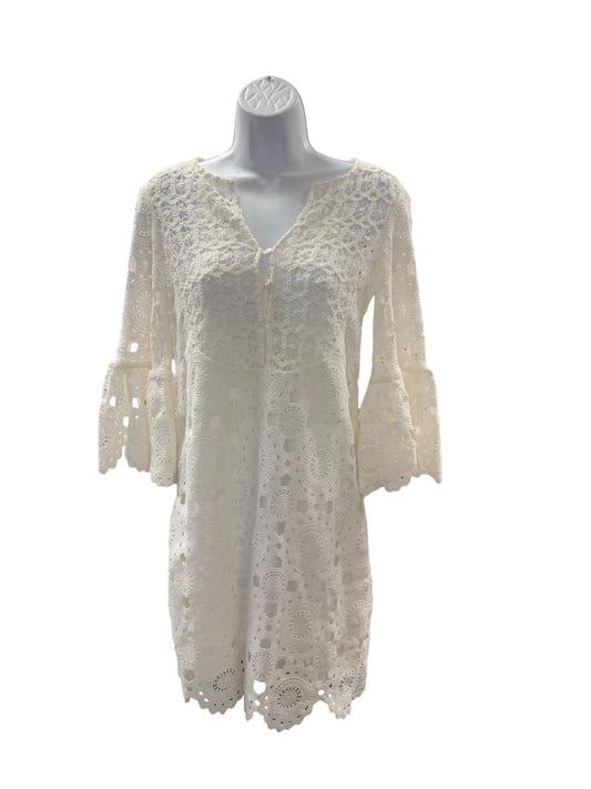 Maje Women's Dress White Lace XS