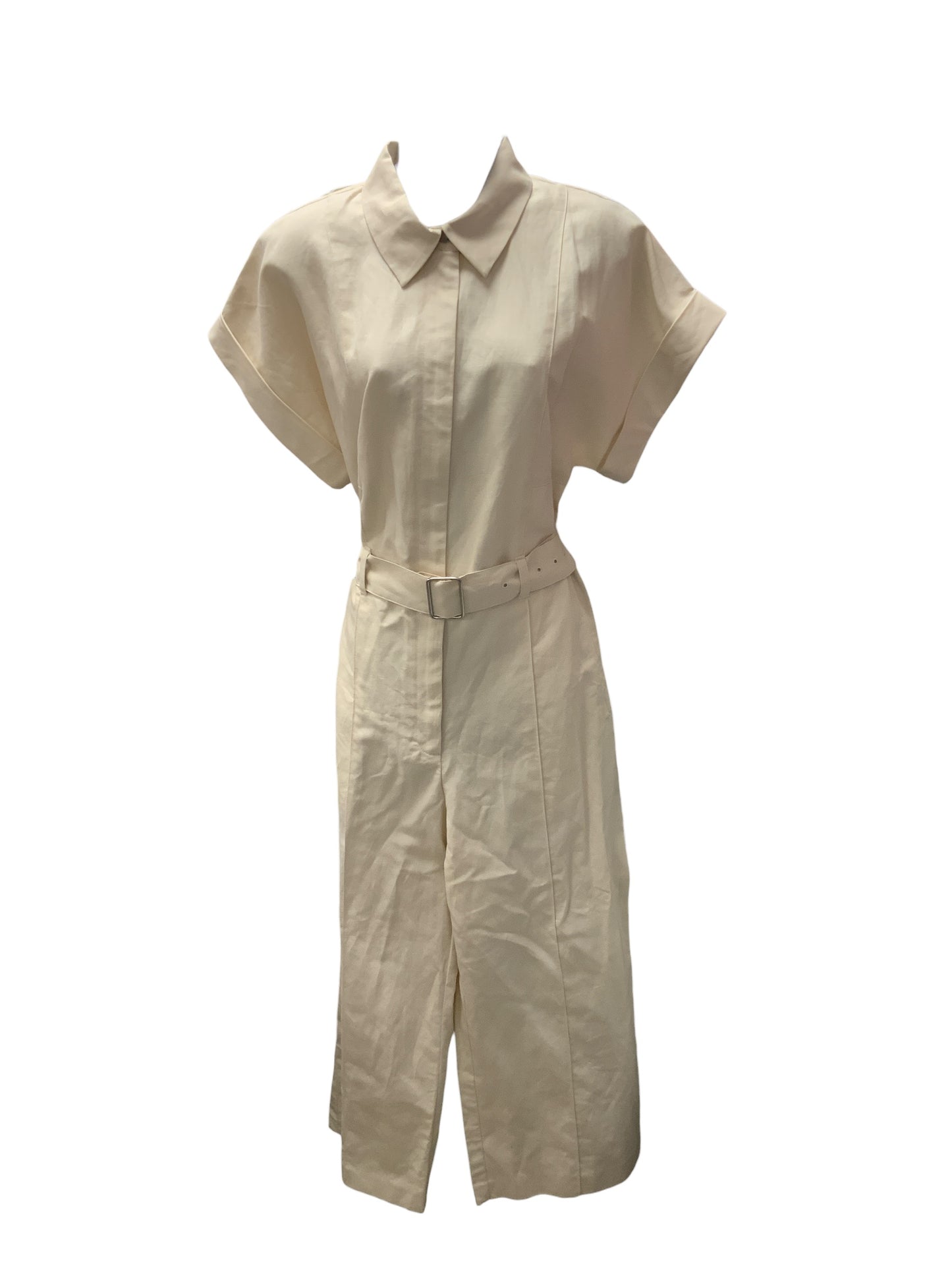 NWT Banana Republic Women's Linen Jumpsuit Oat L