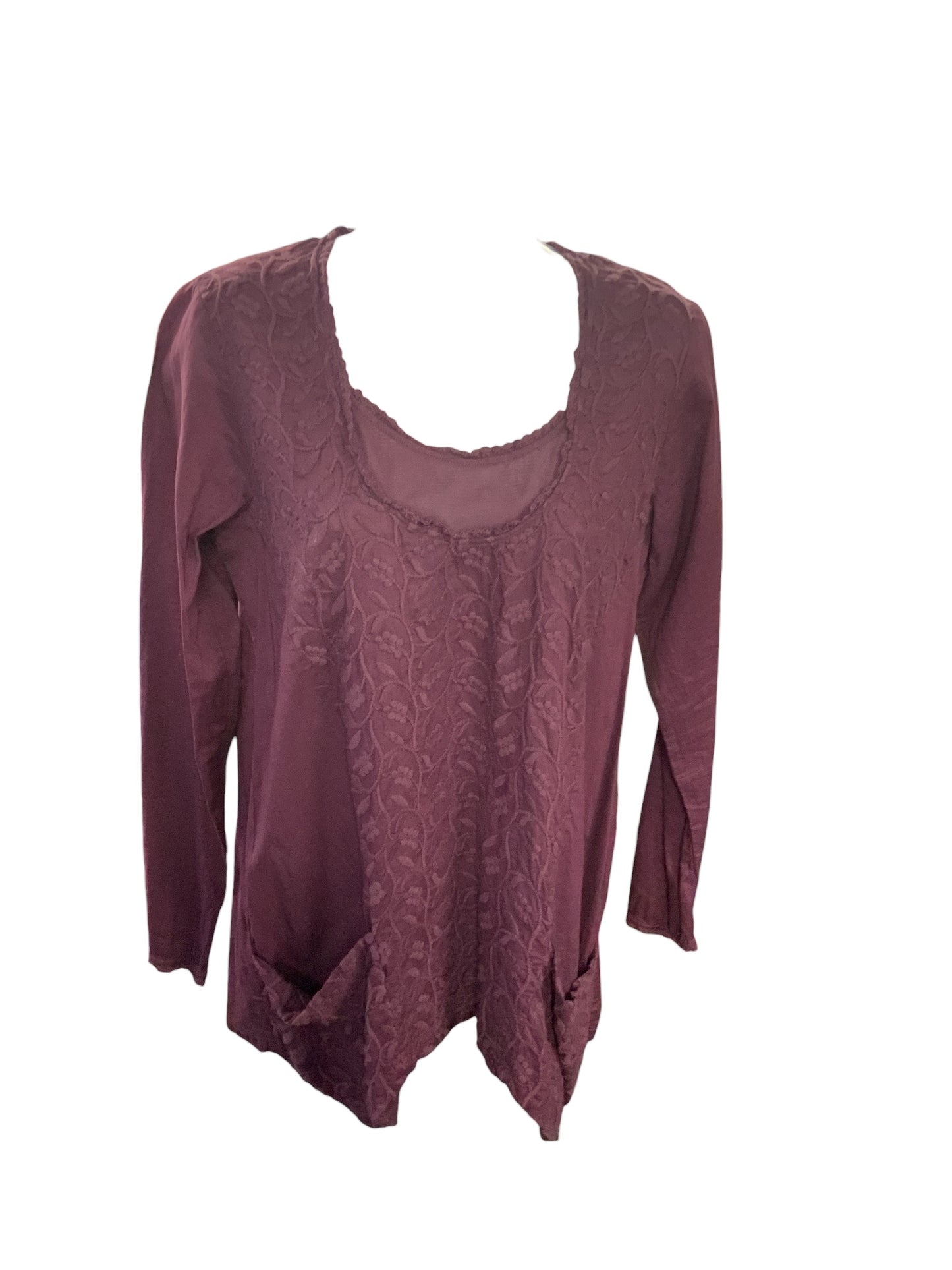Johnny Was Women's Tunic Purple S