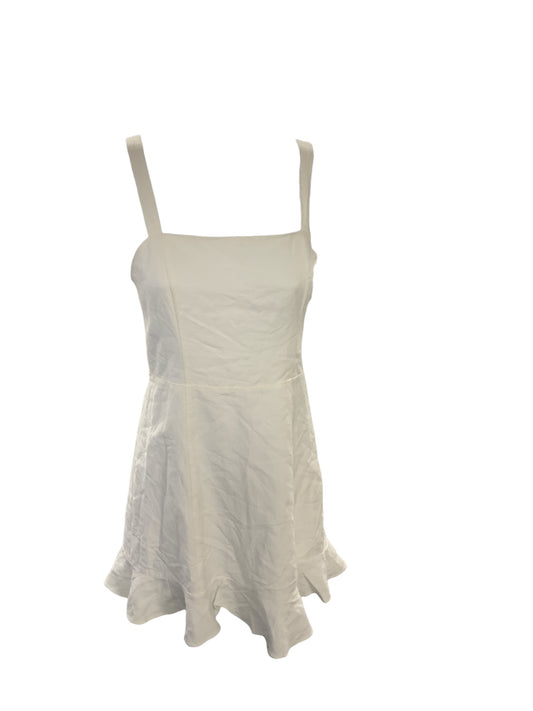 NWT Mustard Seed Women's Linen Dress White S
