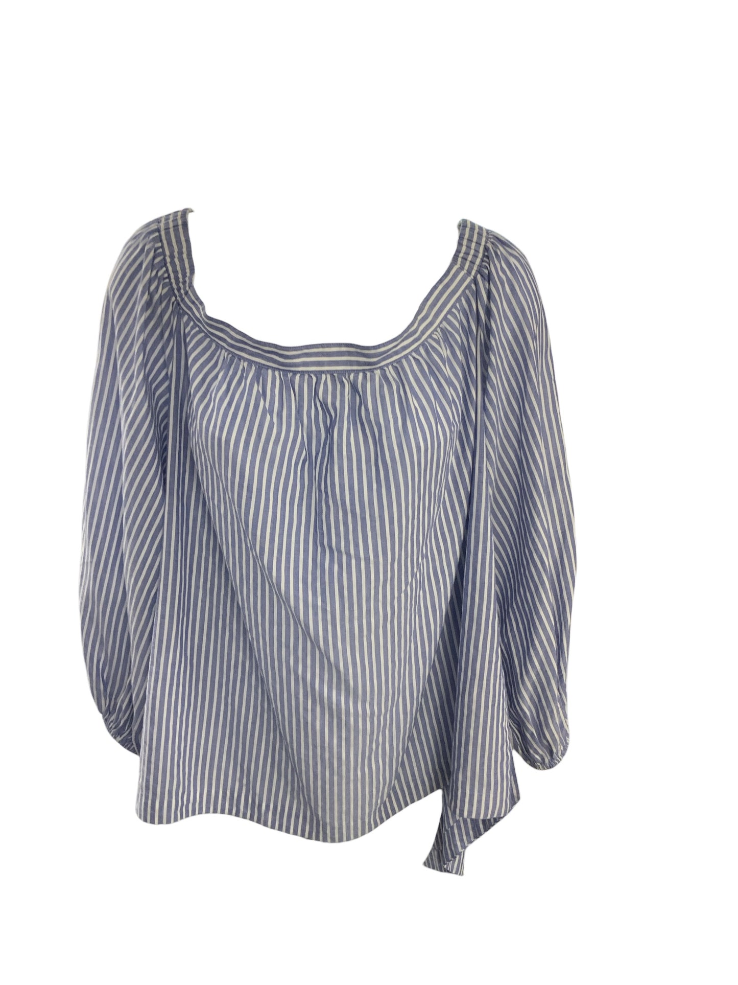 BCBG Max Azria Women's Blouse Blue L