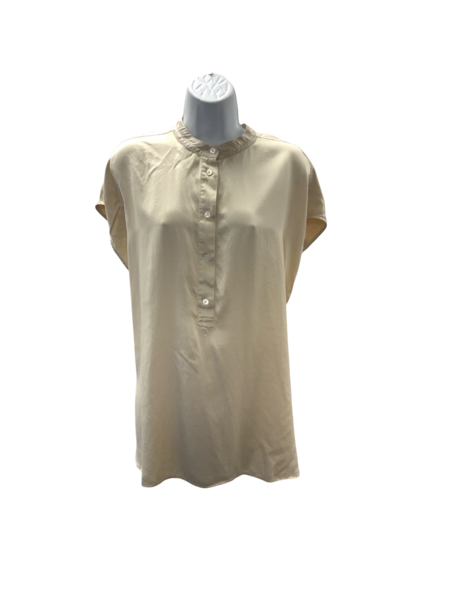 Banana Republic Women's Silk Blouse Sand LT