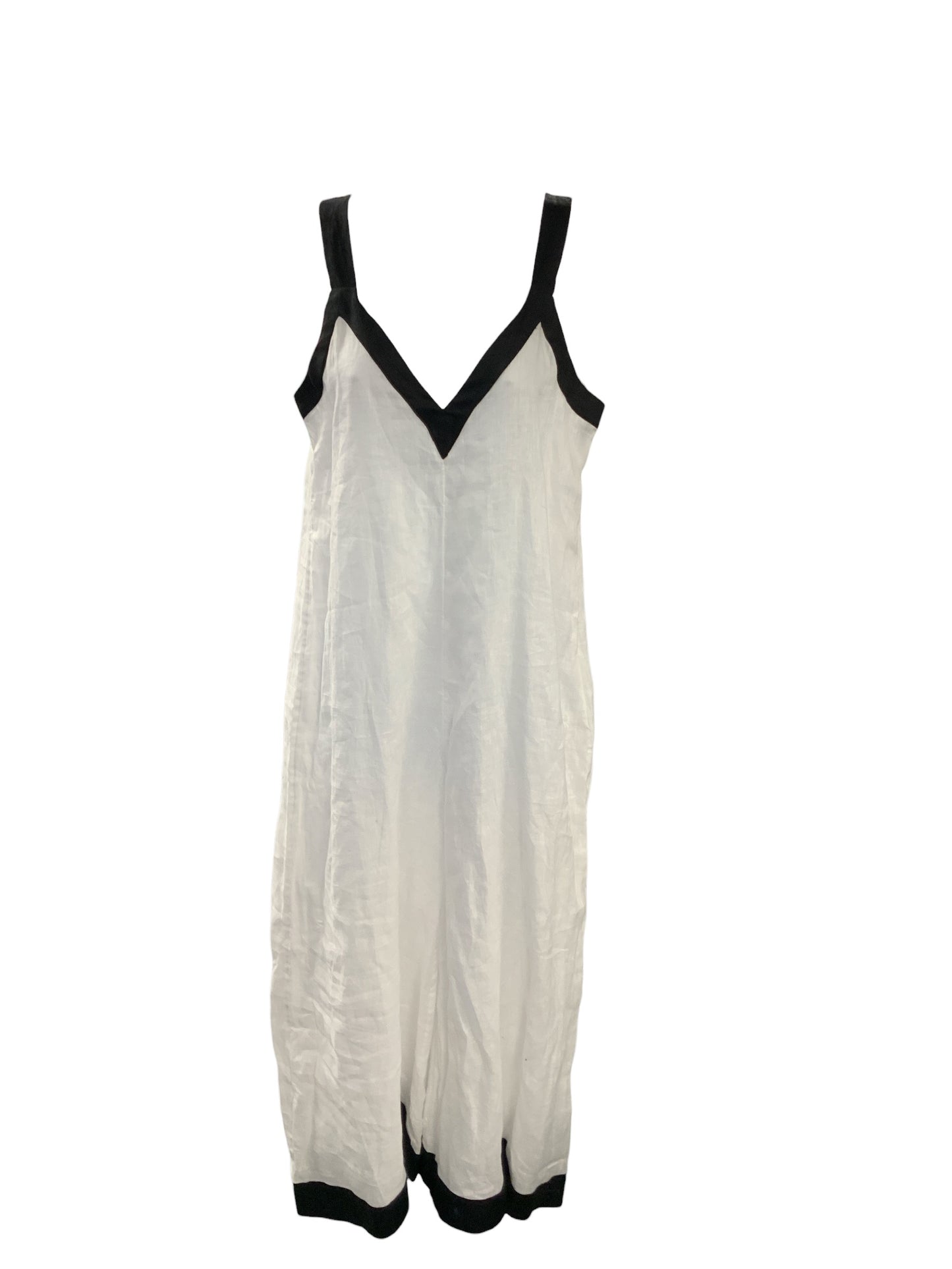 NWT Reiss Women's Linen Jumpsuit White 0=XS