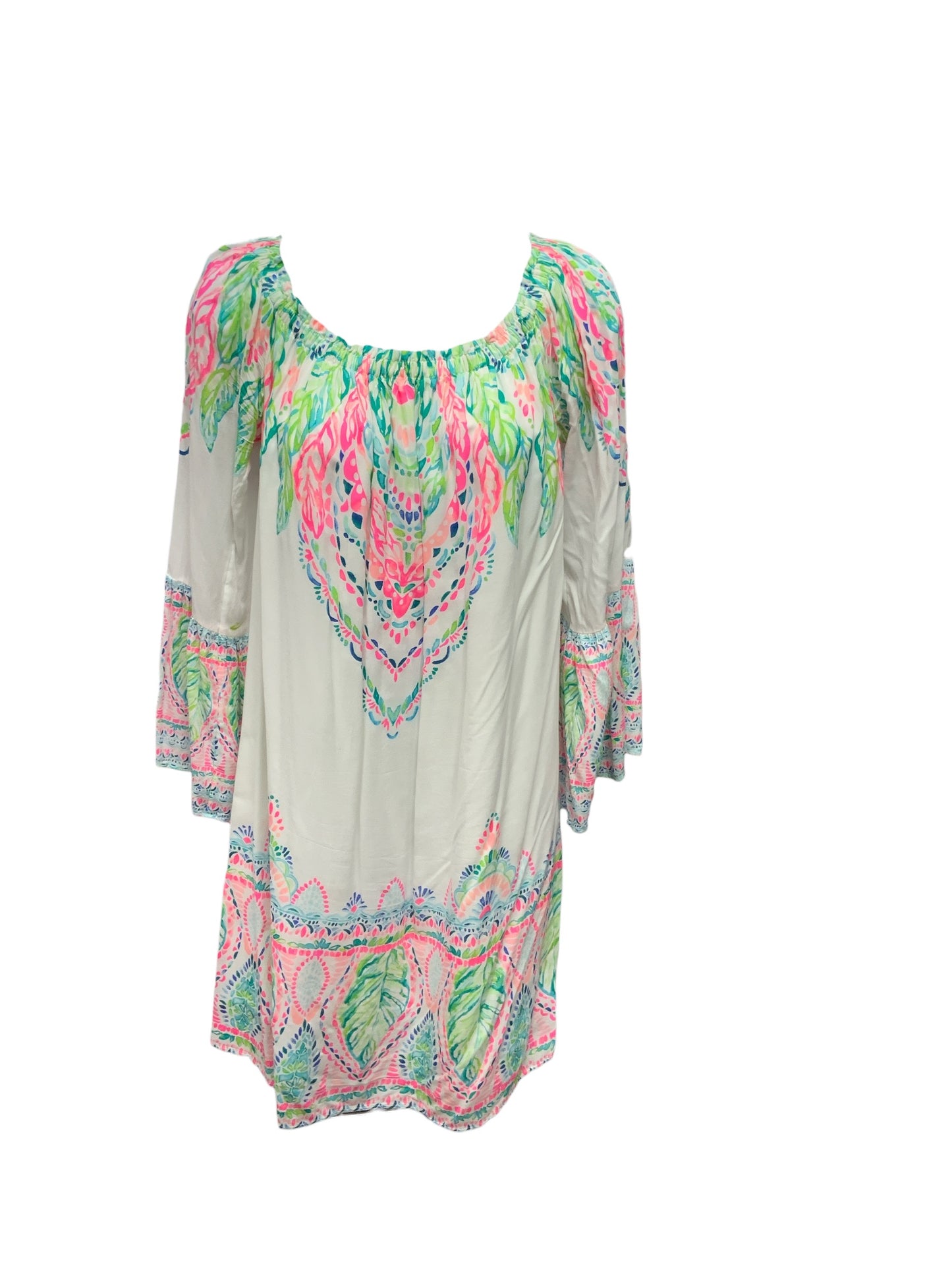 Lilly Pulitzer Women's Dress White Multi M