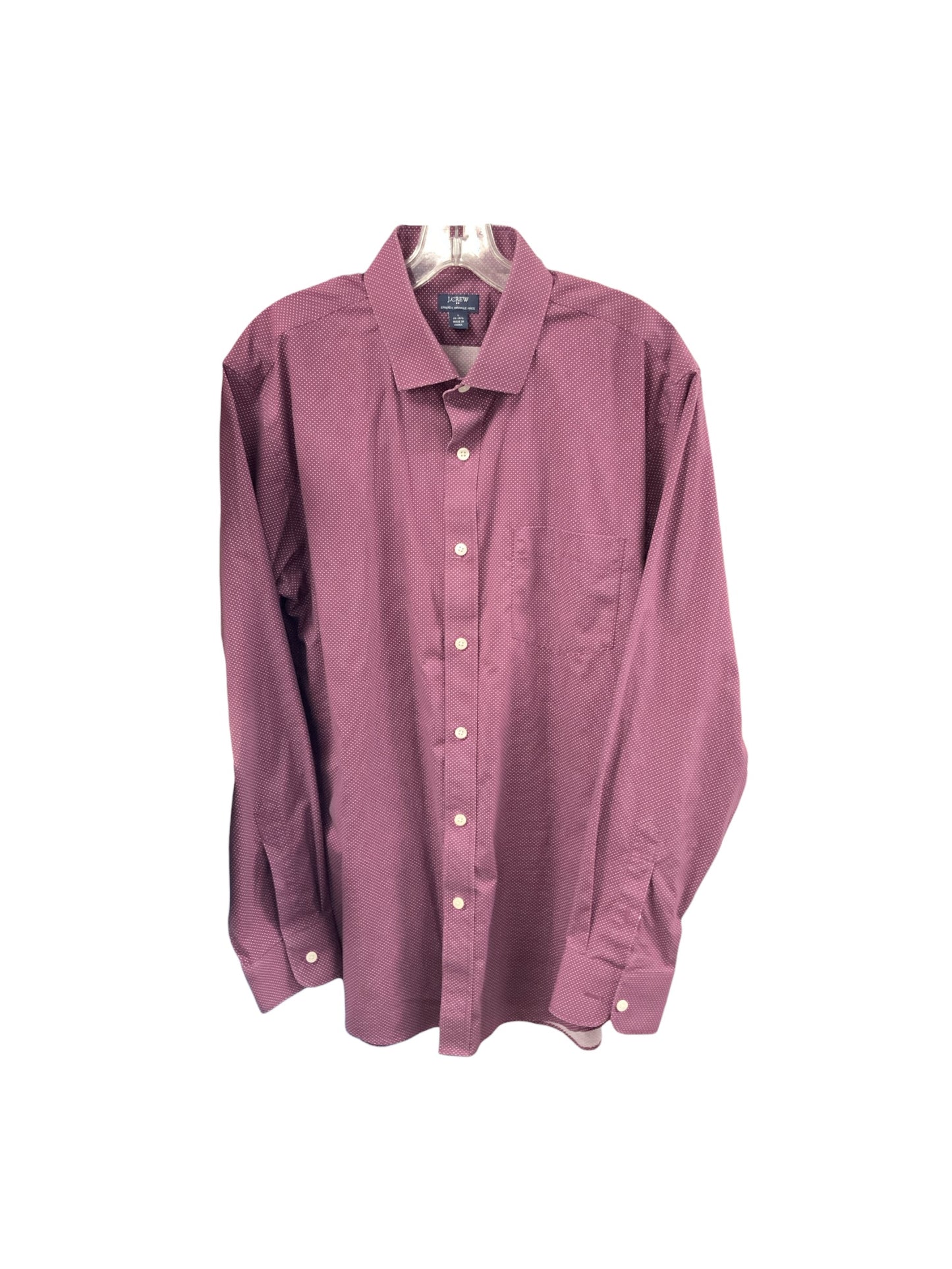 J Crew Men’s Shirt Purple L