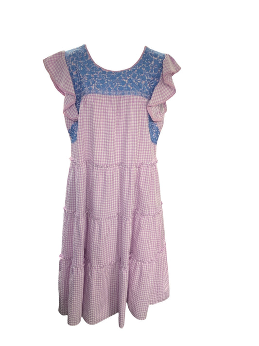 J Marie Women's Dress Purple Midi L