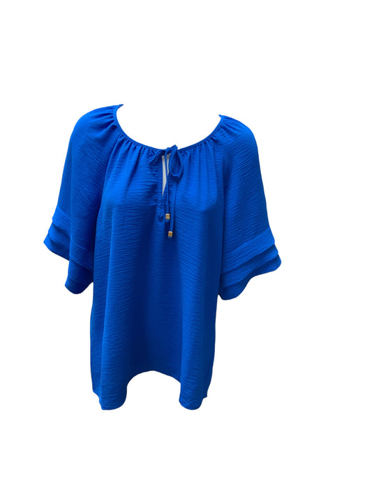 Michael Kors Women's Shirt Blue M