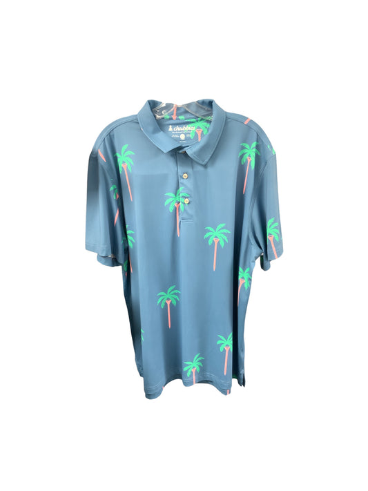 Chubbies Men’s Polo Blue XL