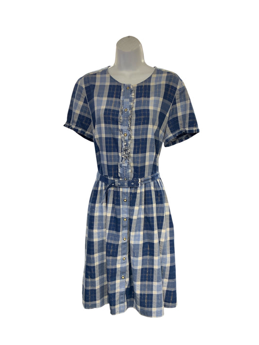 Brooks Brothers Women's Dress Blue 14=L