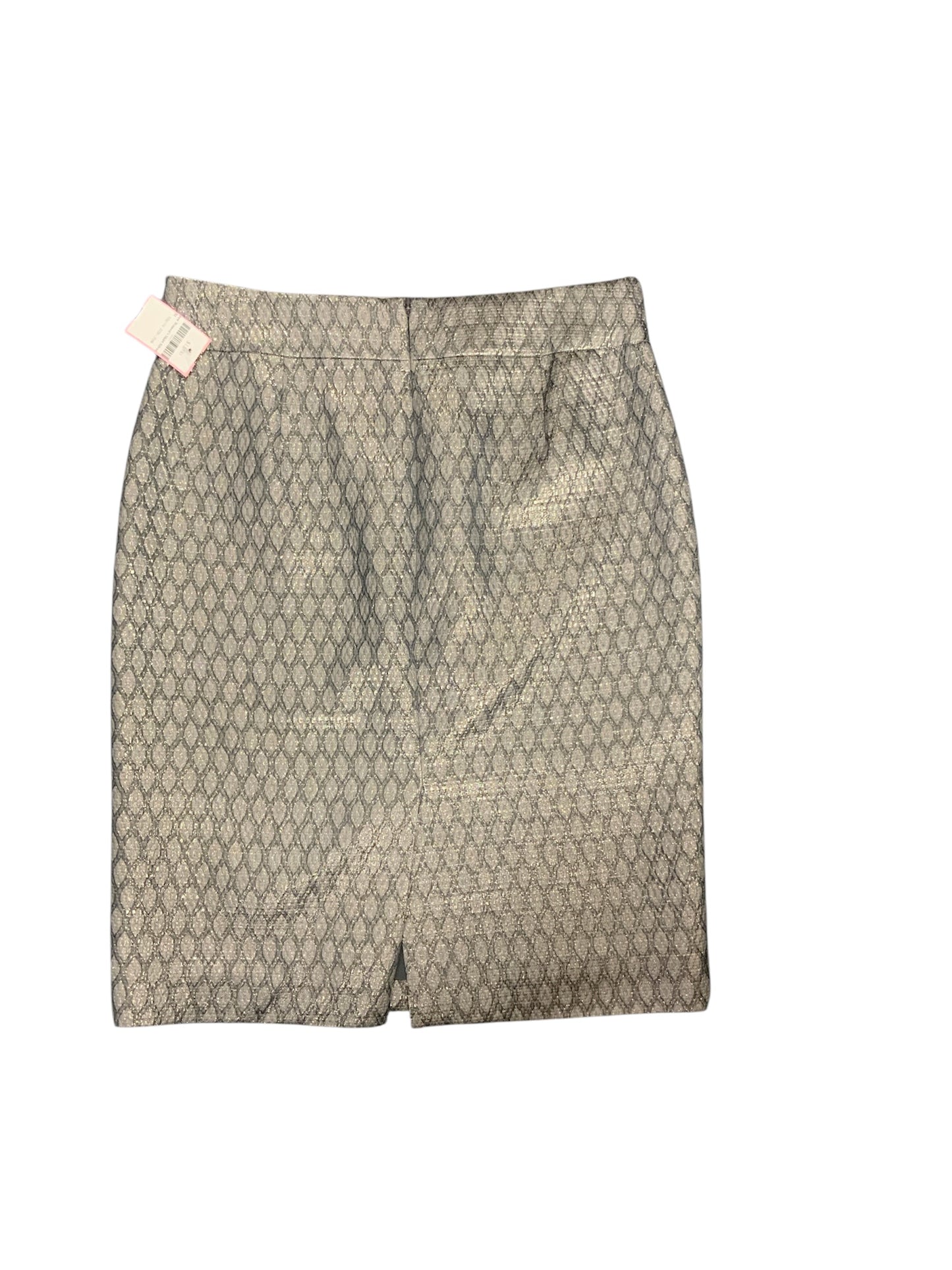 J Crew Women's Skirt Silver 10=M