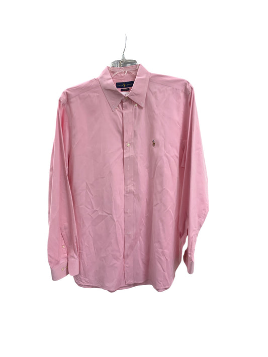 Ralph Lauren Men's Shirt Pink 17