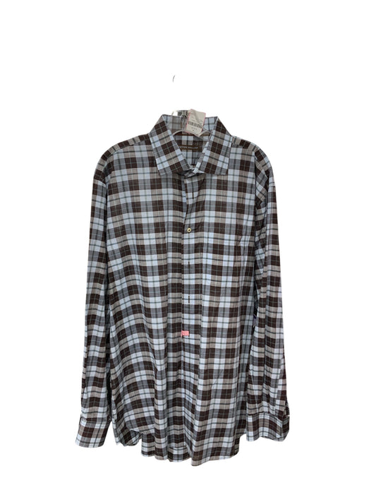 Peter Millar Men's Shirt Checkered No Size