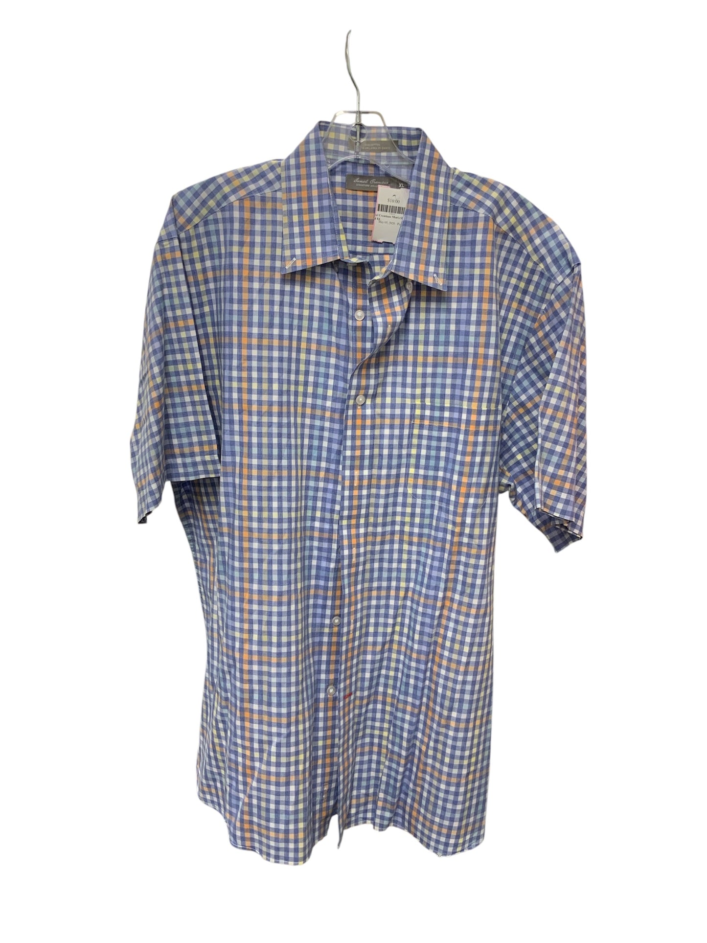 Daniel Cremieux Men's Shirt Plaid  XL