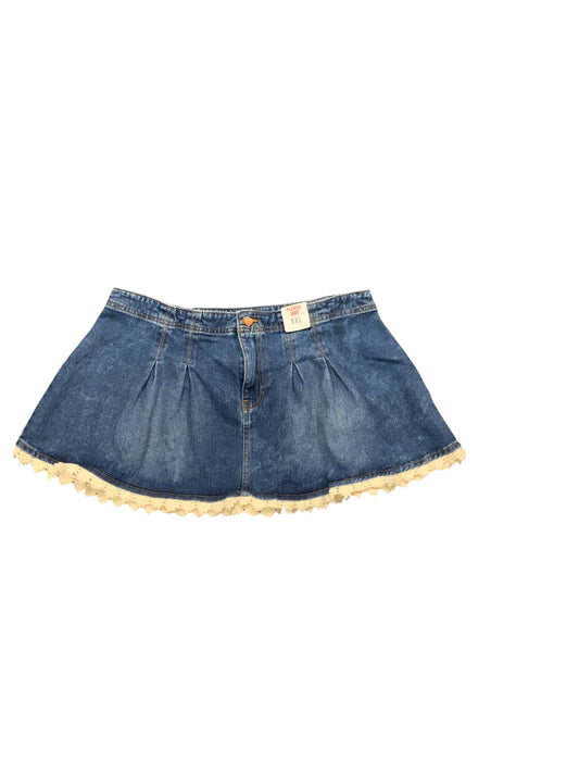 NWT Celebrity Pink Women's Skirt Denim 2X