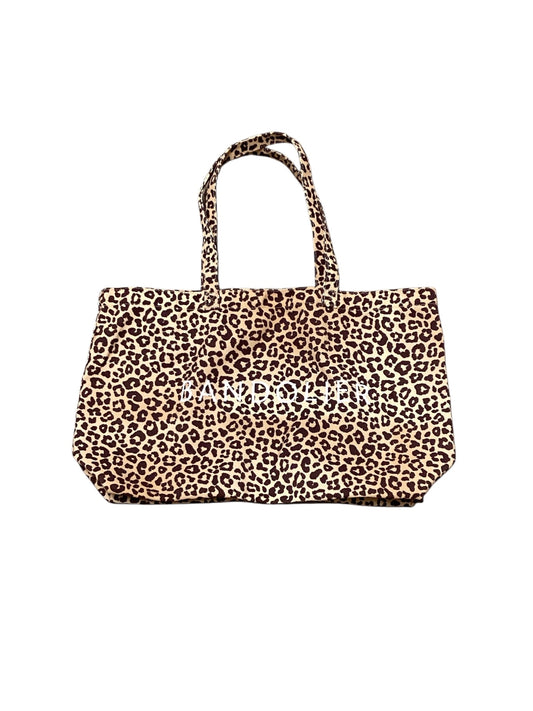 Bandolier Leopard Tote Bag