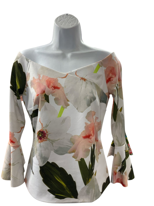Ted Baker Women's Blouse Peach 2=XS/S