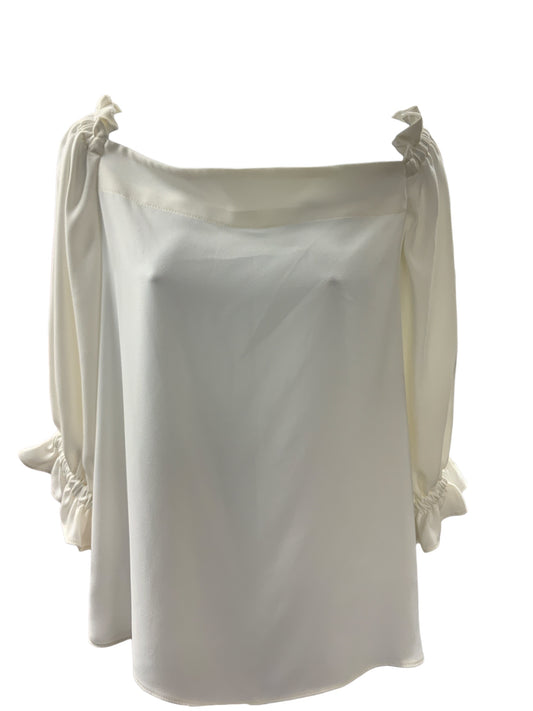 Trina Turk Women's Blouse Cream M