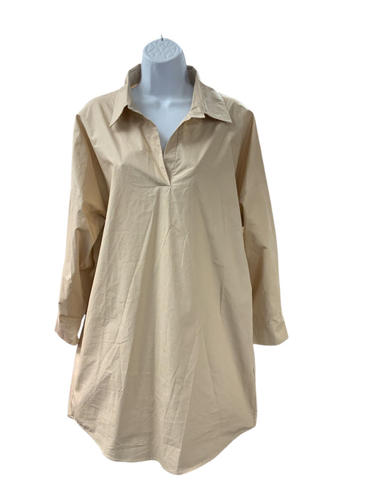 Caryn Lawn Women's Dress Khaki M/L